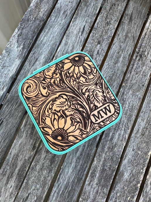Western Sunflower Jewellery Case