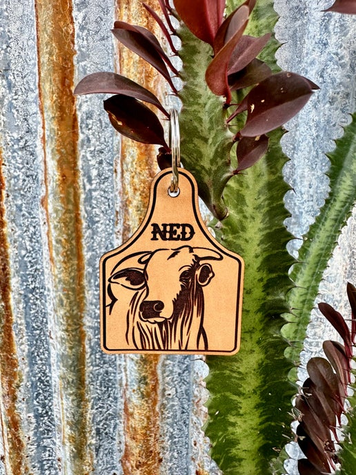 Brahman Bull Key Chain