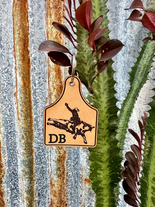 Bull Rider Key Chain