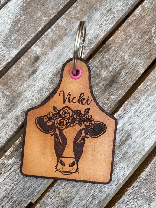 Heifer Key Chain