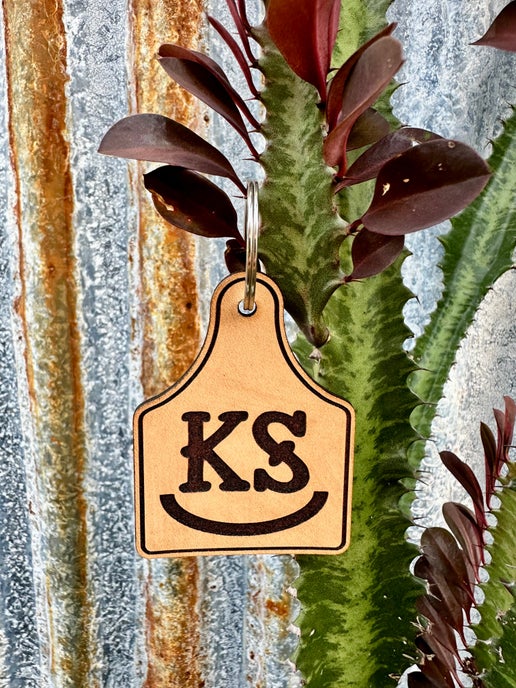 Rocking Initials Key Chain