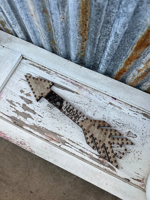 Arrow Cowhide Decor