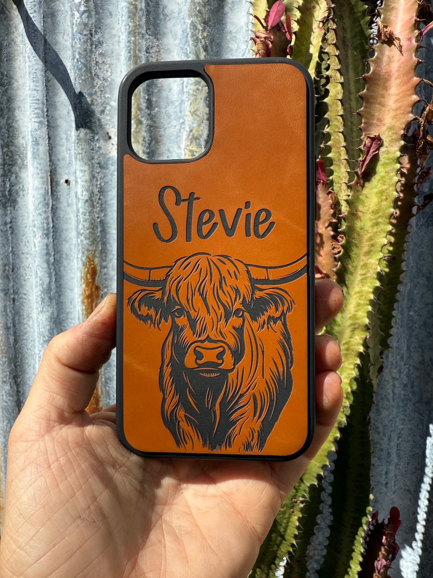 Hairy Cow Phone Case