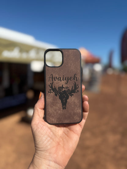 Boho Skull Phone Case