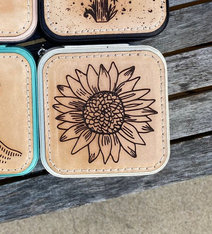 Sunflower Jewellery Case