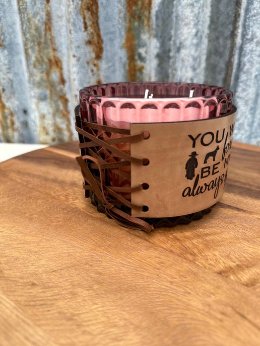 Celebrating Love Candle Wrap