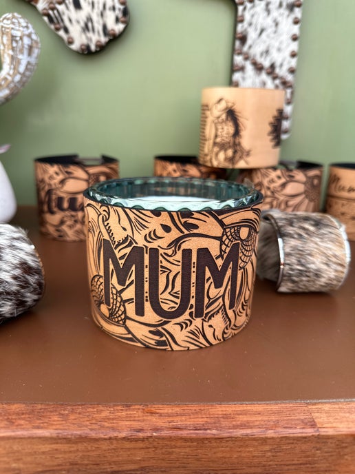 Western Sunflower Candle Wrap