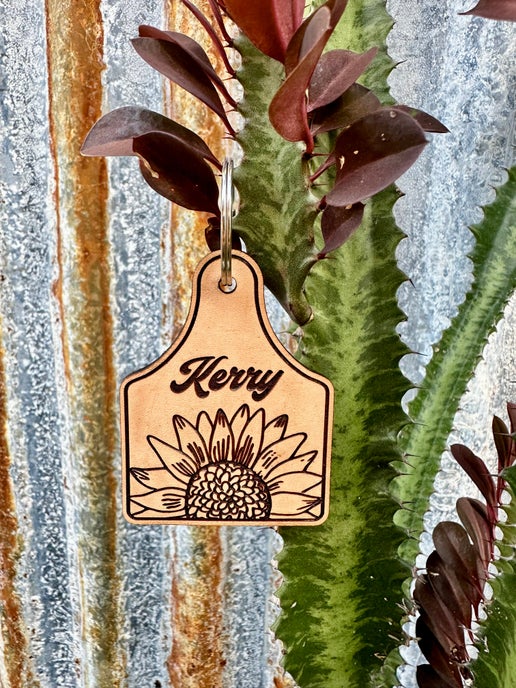 Sunflower Key Chain