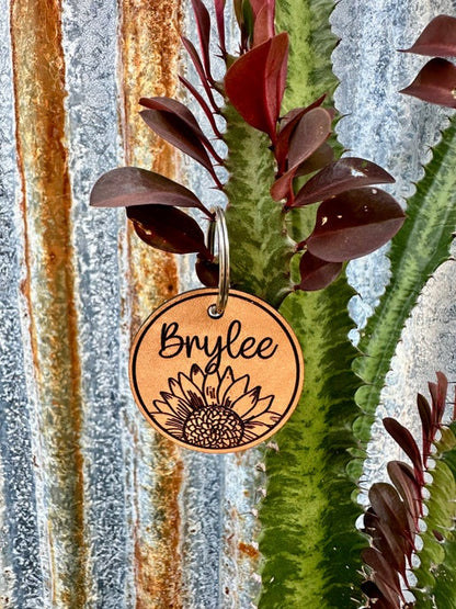 Sunflower Key Chain