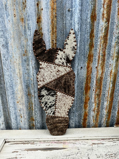 Horse Head Cowhide Decor