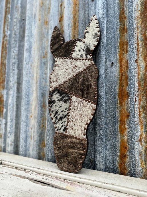 Horse Head Cowhide Decor