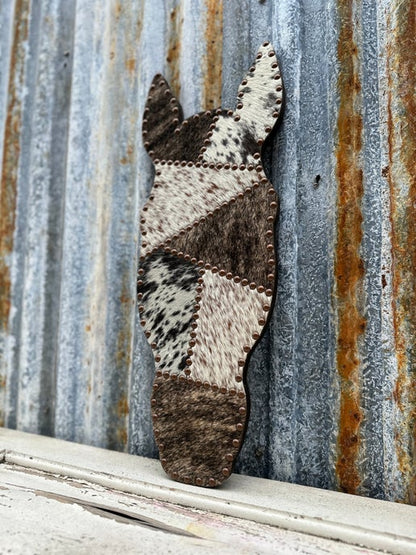 Horse Head Cowhide Decor