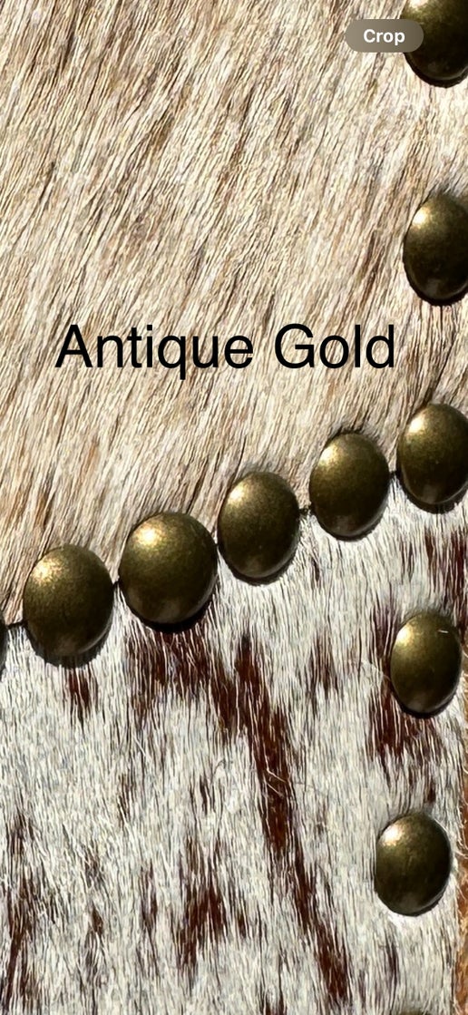 Boot Cowhide Decor