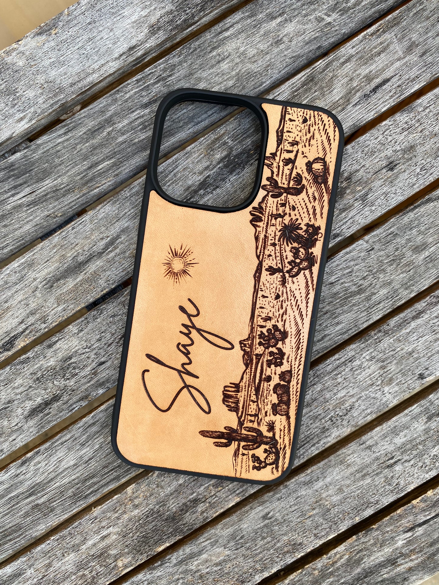 Desert Landscape Phone Case